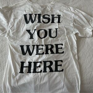 Wish You Were Here Travis Scott T-shirt